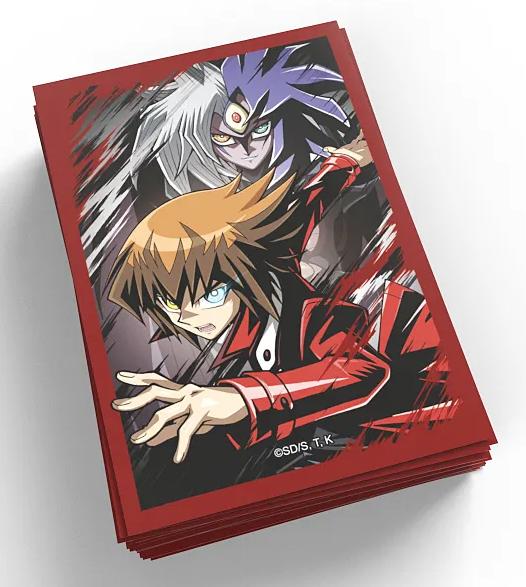 Yu-Gi-Oh 50 protege cartes jaden et yubel