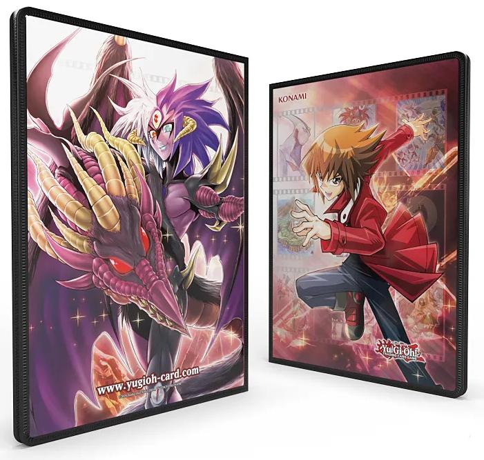 yu-gi-oh portfolio 9 cases jaden et yubel