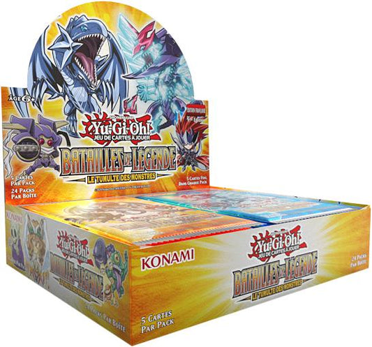 Yu-Gi-Oh! TCG Boîte de 24 Boosters Batailles de Légende : Le Tumulte des Monstres FR - ( origin: BE