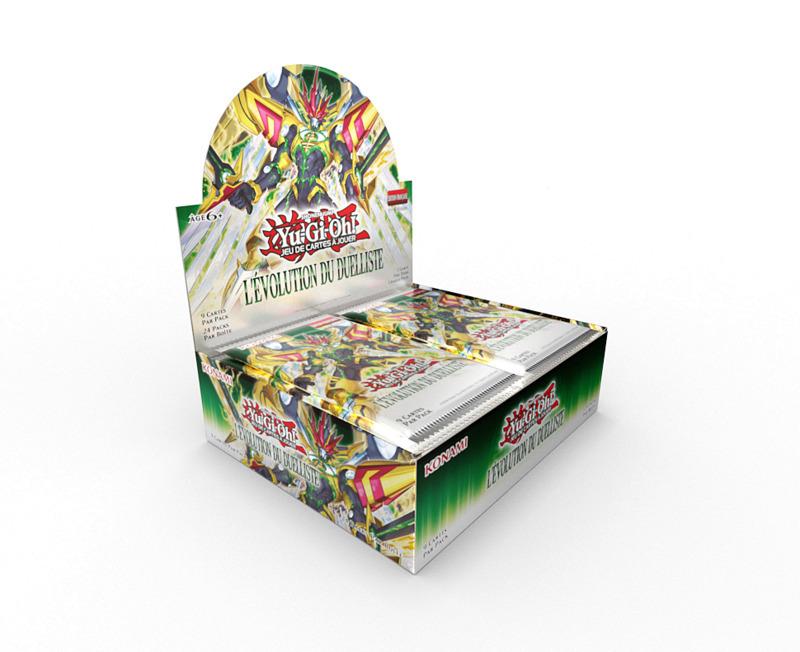 Yu Gi Oh TCG Boite de 24 boosters l'evolution du dueliste fr