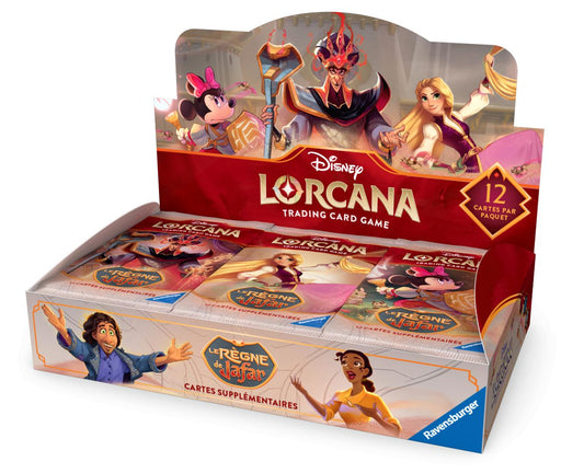 Disney Lorcana - Boite de 24 boosters - chapitre 8 Le Regne de Jafar FR