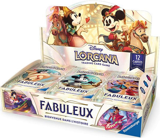 Disney Lorcana - Boite de 24 boosters - Chapitre 9 Fabuleux fr