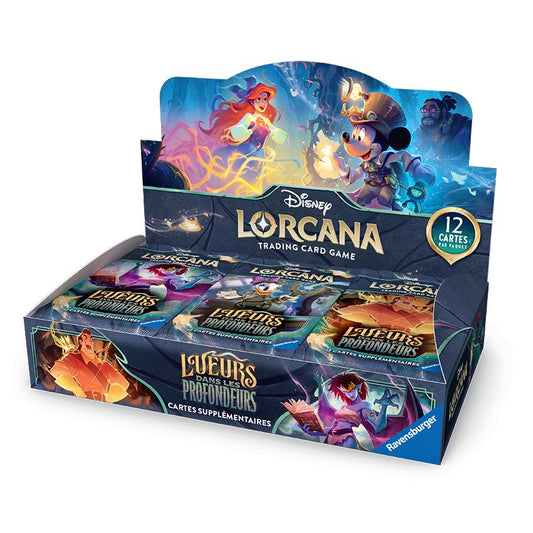 Disney Lorcana - Boîte de 24 Boosters - Chapitre 10 Lueurs dans les profondeurs