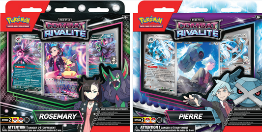 Pokemon - Deck combat rivalite pierre ou rosemary FR