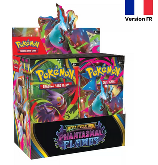 Pokémon – Display – Flammes Fantasmagoriques – ME02 – Boite de 36 boosters en français