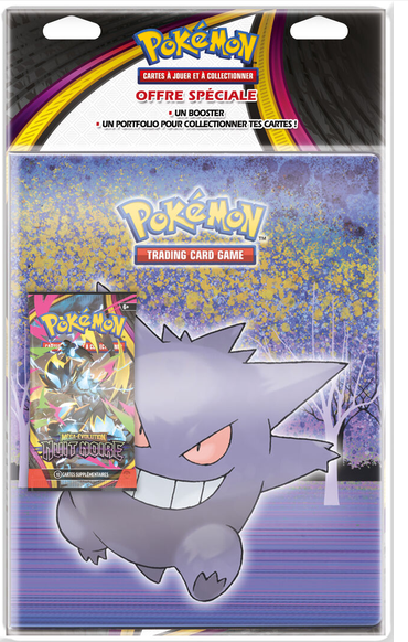 Pokémon portfolio + booster - ME05 Nuit noir