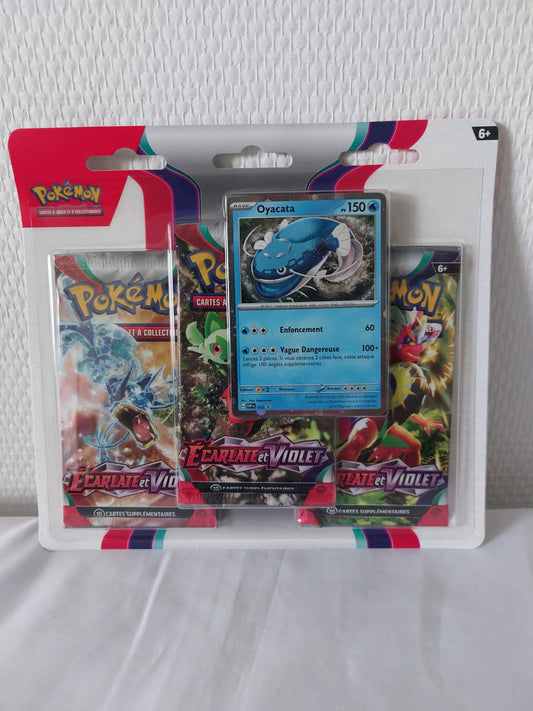 Tripack ecarlate et violet