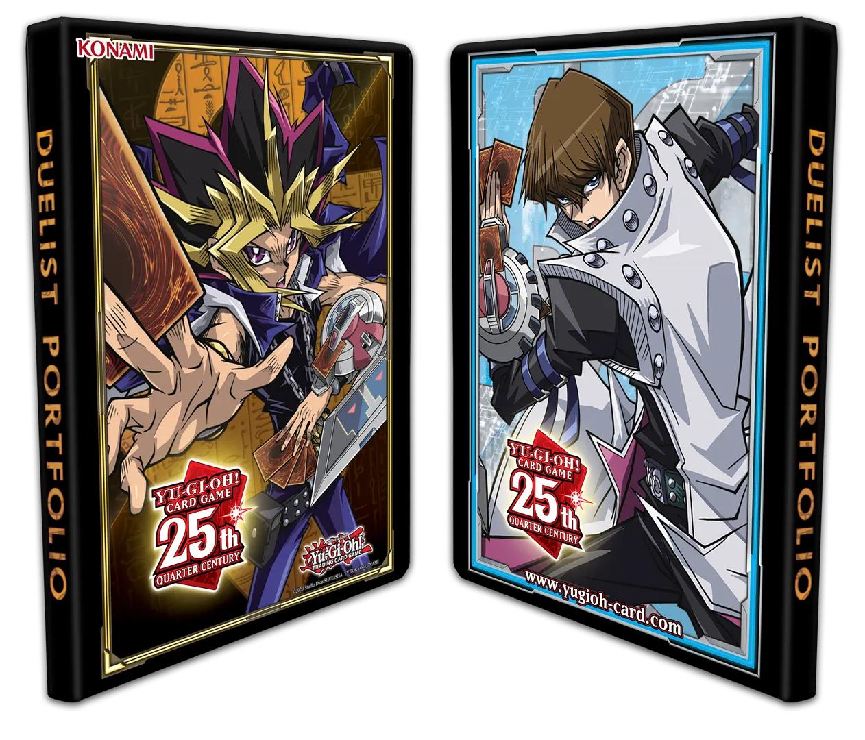 YGO - Portfolio 9 Cases - Yugi & Kaiba Quarter Century