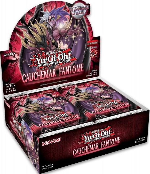 YGO - Boîte de 24 Boosters - Cauchemar Fantôme