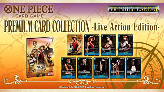 one piece cg - premium card collection - live action edition