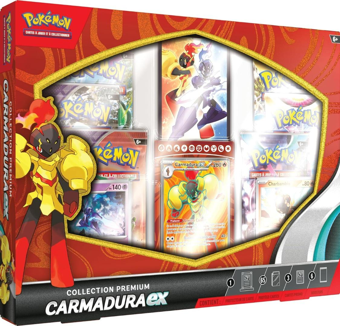 pokemon - coffret collection premium - carmadura-ex