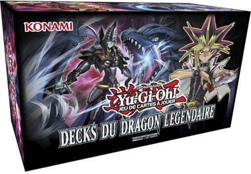 ygo - decks du dragon legendaire reimpression fr