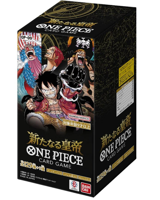 One piece cg - Boite de 24 boosters - OP09 the new emperor JP