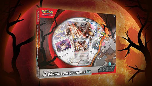 Pokemon - coffret ursaking lune vermeille ex