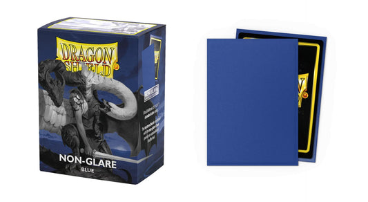 Dragon Shield - 100 protège-cartes standard Mat Non-glare - Bleu