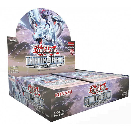 YGO - Boite de 24 boosters - batailles de legende : la vengeance du terminal