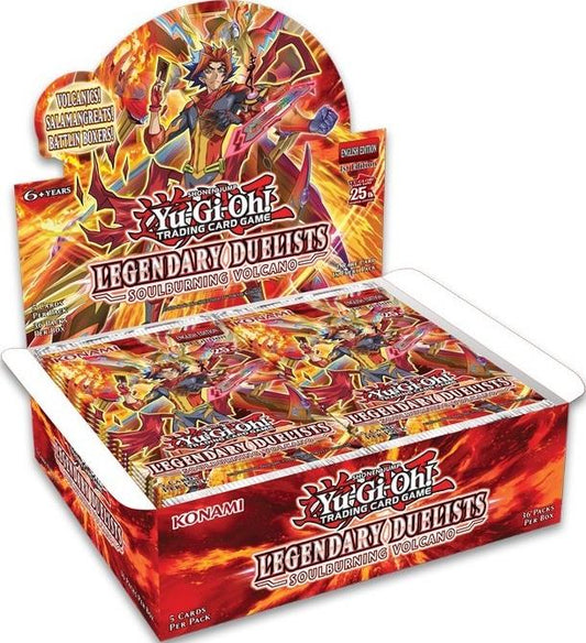 YGO - Boite de 36 boosters - Les Duellistes Legendaires Volcan Bruleur D'ames FR