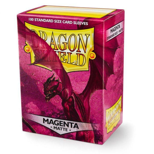 Dragon Shield - 100 protège-cartes standard Mat - Magenta