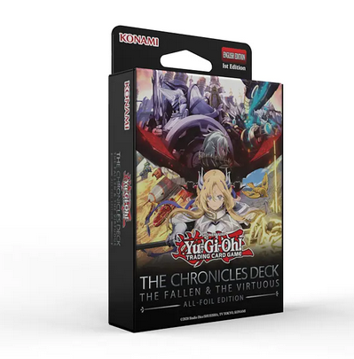 Yu-Gi-Oh! TCG - The Chronicles Deck: The Fallen & The Virtuous (All-Foil Edition)