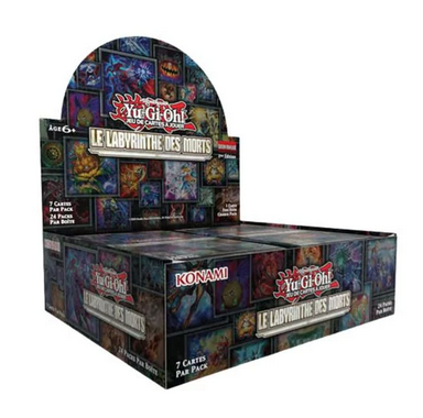 Yu-Gi-Oh – Display – Le Labyrinthe des Morts – MZMU – Boite de 24 boosters en français