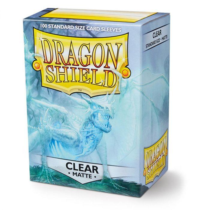 Dragon Shield - 100 Protege-Cartes Standart Mat - Transparent