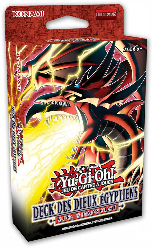 Deck de Structure - Deck de Dieu Egyptien : Slifer, le Dragon Céleste REPRINT