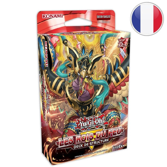 YGO - Deck de structure - les rois du feu reimpression fr