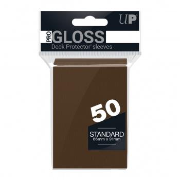 Ultra pro - 50 protege-cartes marron