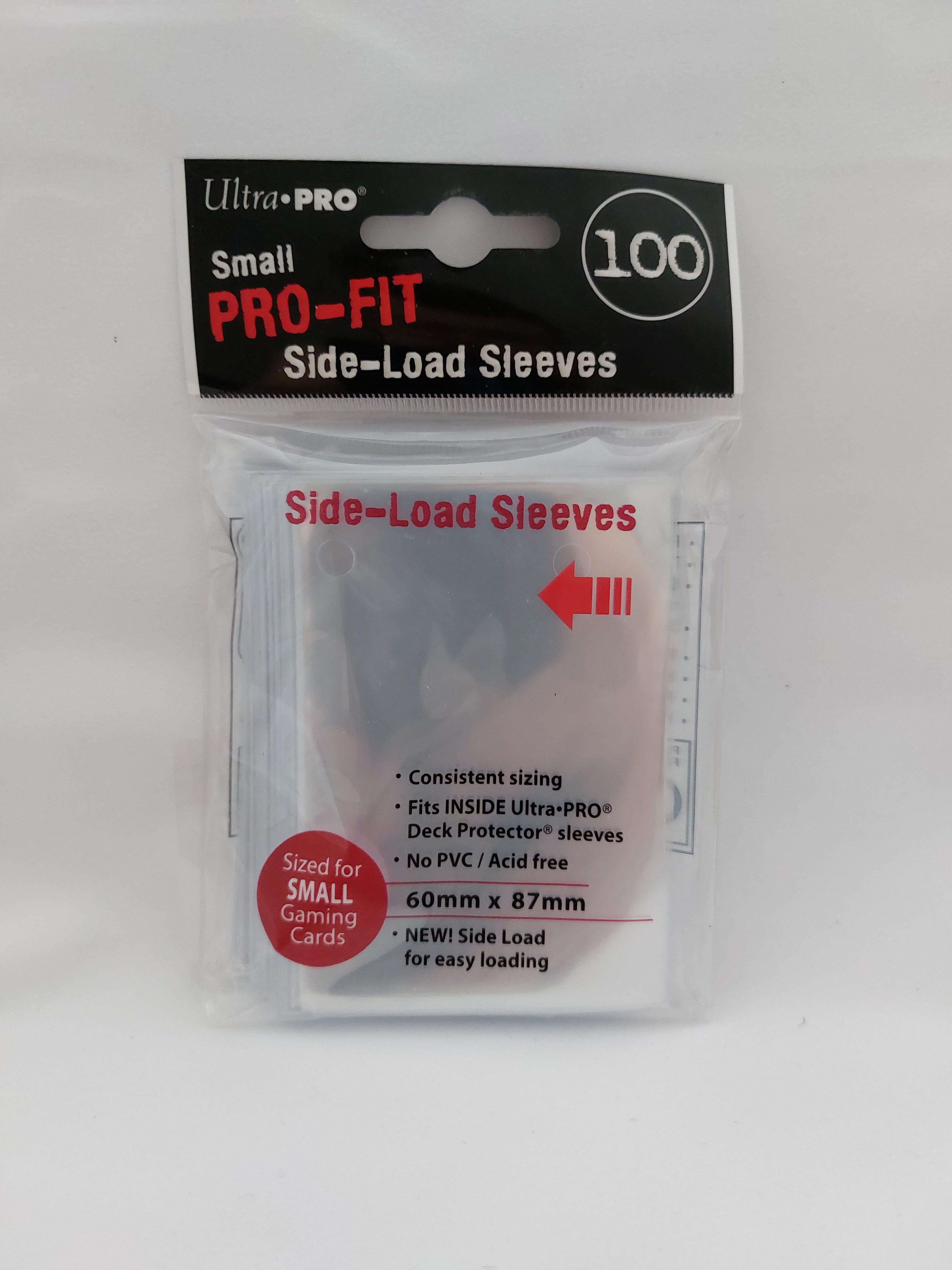 100 SOUS pochettes Side-Loading Precise-Fit Sleeves taille standard  Transparent - Ultimate Guard