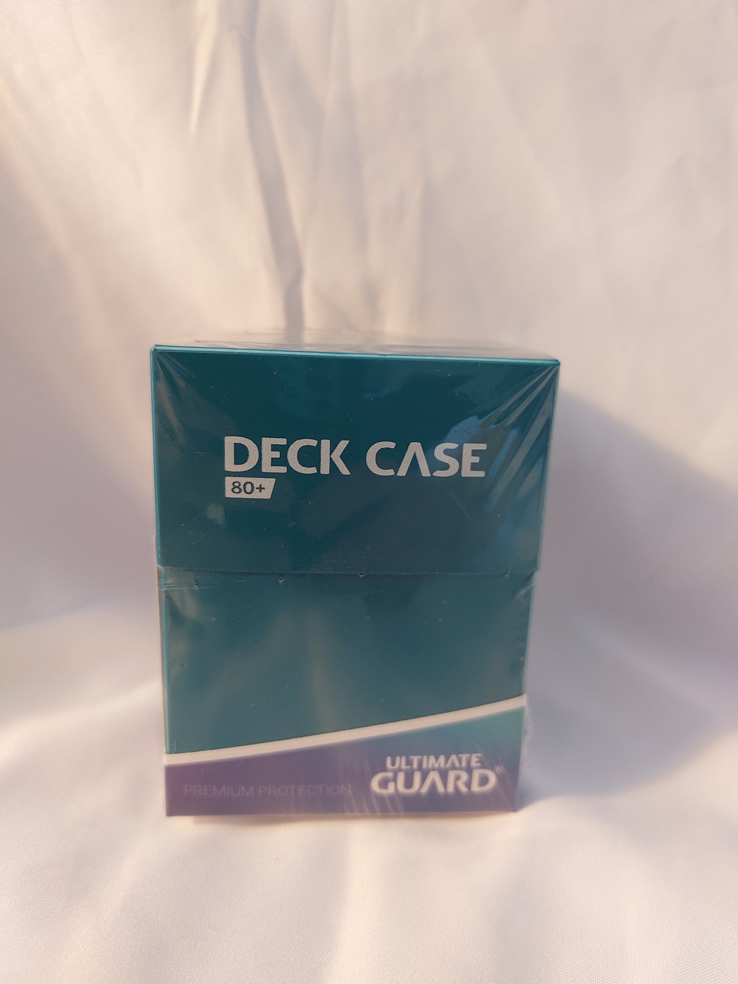 Ultimate guard deck case 80+ bleue petrole